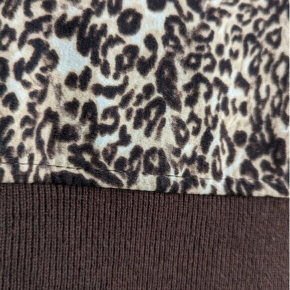 Tanjay Leopard Print Zip Jacket - image 4